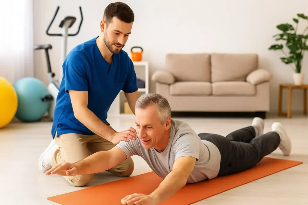 درمان دیسک در منزل