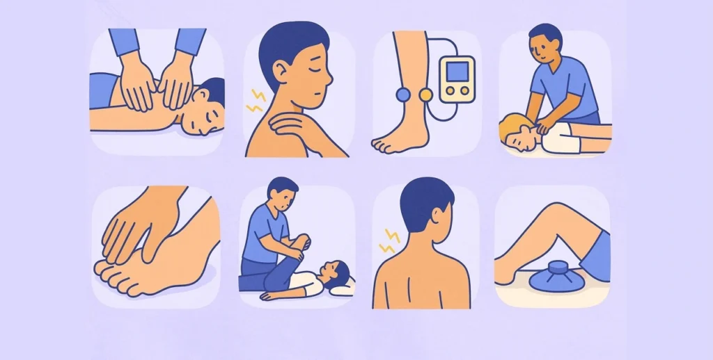 انواع ماساژ درمانی در کارنیک